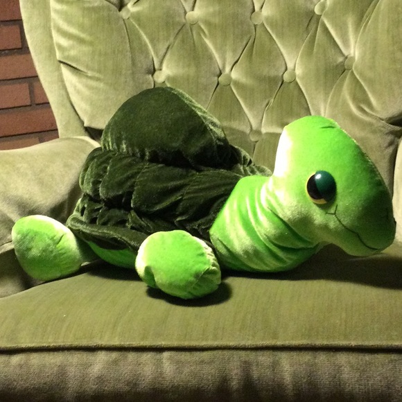 🌟 Cute green Turtle reptile Stuff Animal plush - Picture 10 of 10